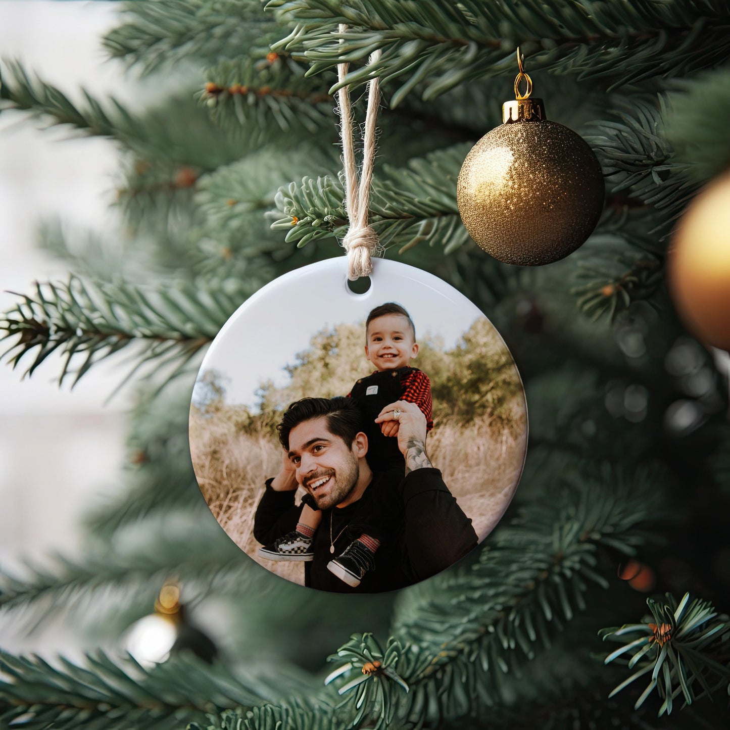 Custom Photo Ornament, Personalized Photo Ornament, Christmas Ornament, Custom Gift, Personalized Christmas Keepsake, Holiday Gift