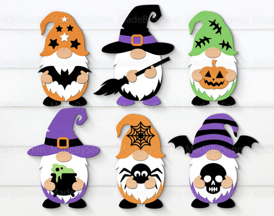 Halloween Gnomes Svg Bundle, Halloween Svg, Gloworge Svg, Halloween Svg Files For Cricut, Laser Cut Files, Gnome Hanger svg, Scary Gnome Svg
