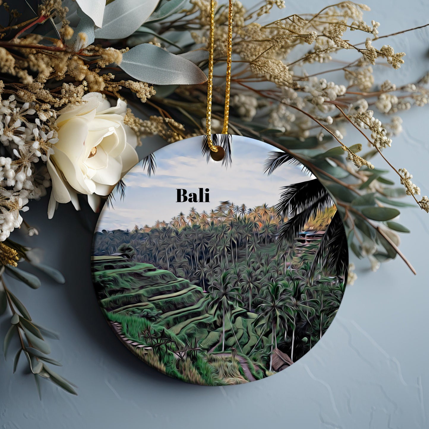 Bali Ornament, Christmas Ornament, Bali Gift, Christmas Gift, Bali Christmas, Bali, Bali Travel, Christmas Travel, Christmas Decor