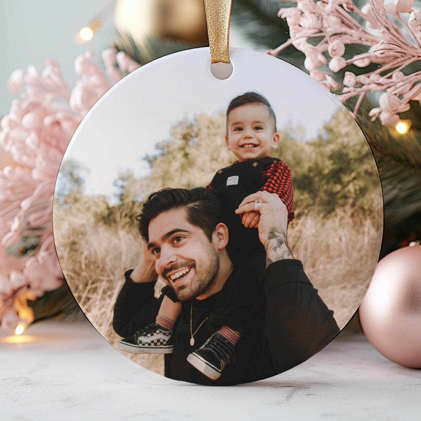 Custom Photo Ornament, Personalized Photo Ornament, Christmas Ornament, Custom Gift, Personalized Christmas Keepsake, Holiday Gift
