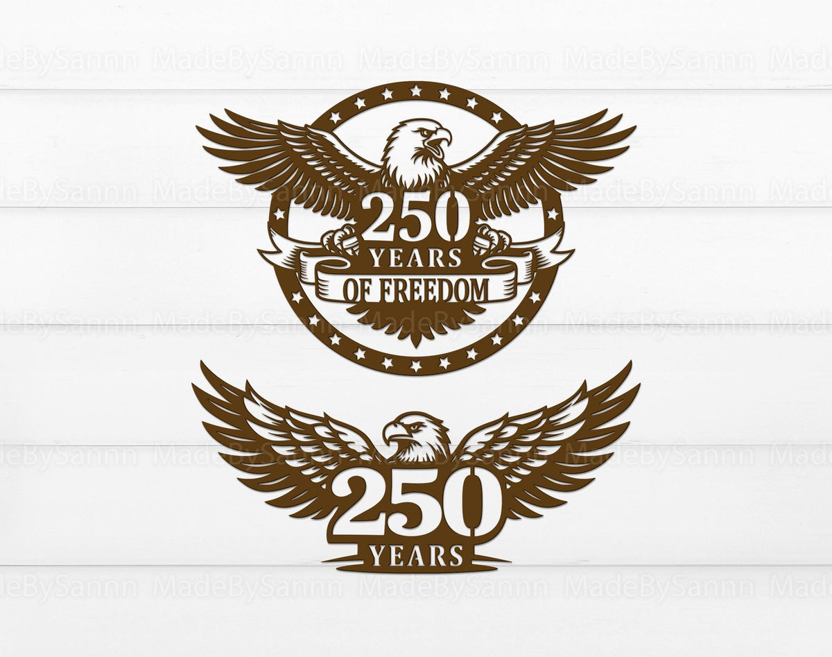 America 250 Wall Decor Svg, American Eagle Svg, USA 250th Anniversary Sign, USA Decor Svg, Glowforge Svg, USA Wall Decor Svg, Xtool File