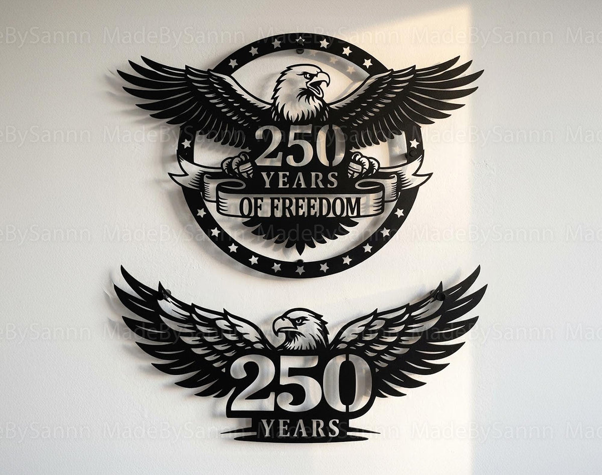 America 250 Wall Decor Svg, American Eagle Svg, USA 250th Anniversary Sign, USA Decor Svg,  Svg, USA Wall Decor Svg, Xtool File